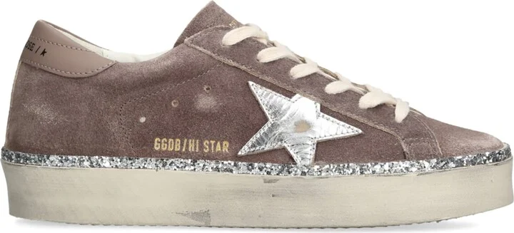 Golden Goose Suede Hi Star Sneakers