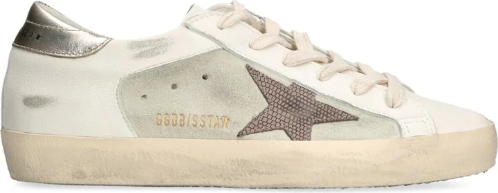 Golden Goose Suede Super Star Low-Top Sneakers