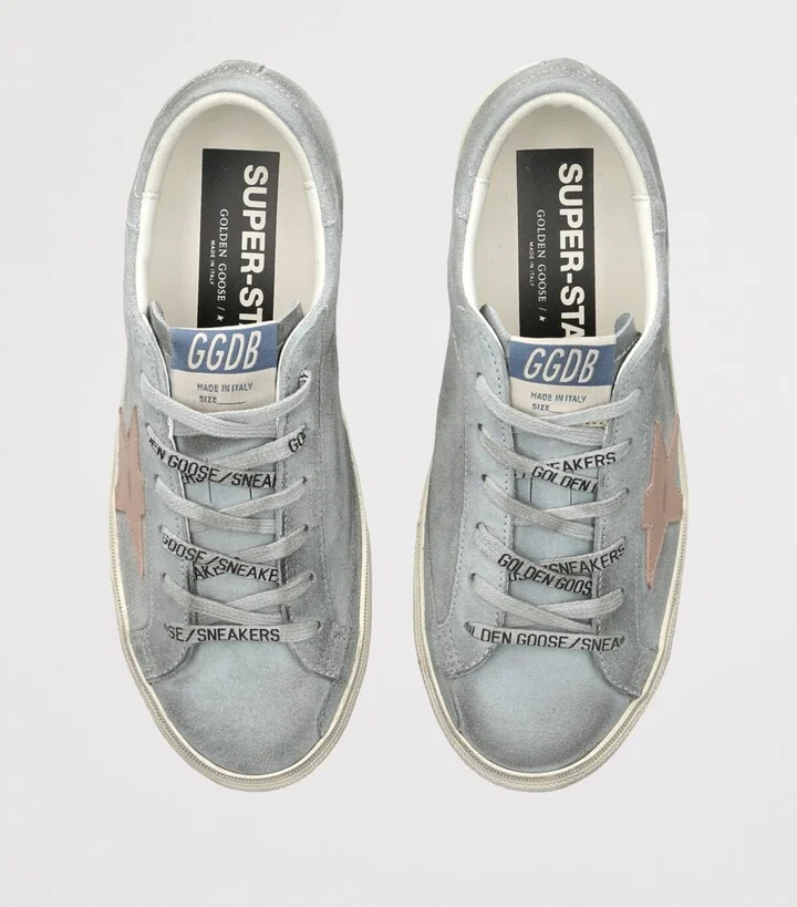 Golden Goose Suede Super Star Sneakers - Image 4