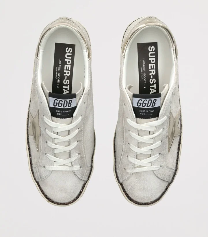 Golden Goose Suede Super-Star Sneakers - Image 4