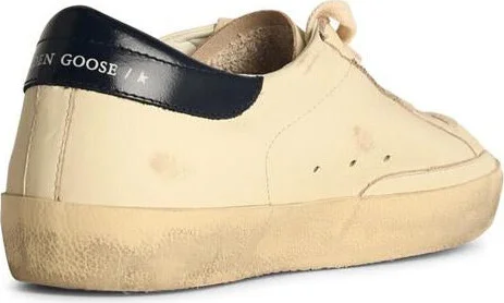 Golden Goose Super-Star Classic Sneakers In White Nappa Leather - Image 3