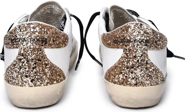 Golden Goose 'Super-Star Classic' White Leather Sneakers - Image 4