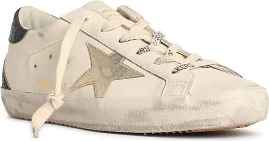 Golden Goose 'Super-Star Classic' White Leather Sneakers - Image 2