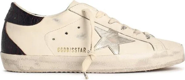 Golden Goose 'Super-Star Classic' White Leather Sneakers