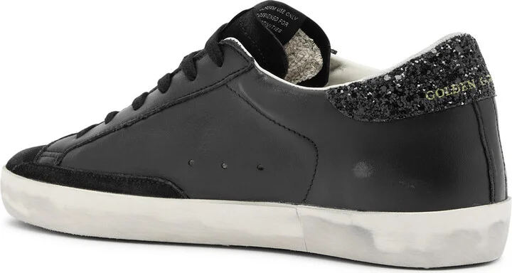 Golden Goose Super-star Distressed Leather Sneakers - Image 2