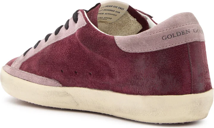 Golden Goose Super-star Distressed Suede Sneakers - Image 2