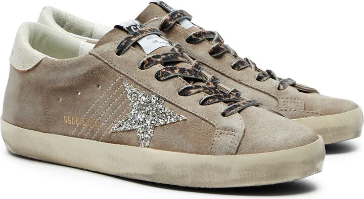 Golden Goose Super-star Distressed Suede Sneakers - Image 2