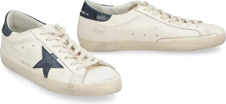 Golden Goose Super-Star Leather Low-Top Sneakers - Image 3