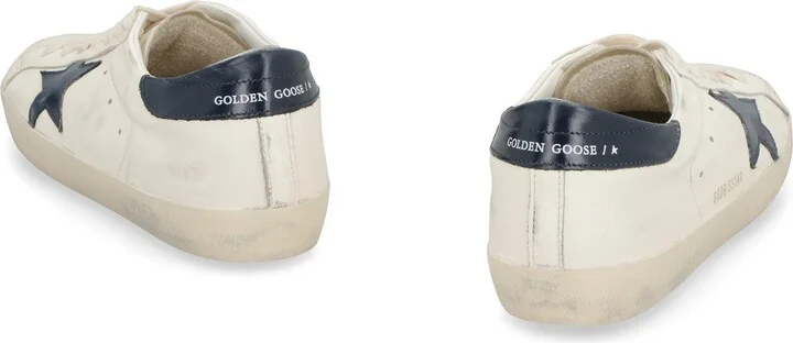 Golden Goose Super-Star Leather Low-Top Sneakers - Image 4