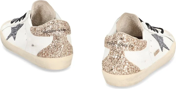 Golden Goose Super-Star Leather Low-Top Sneakers - Image 4