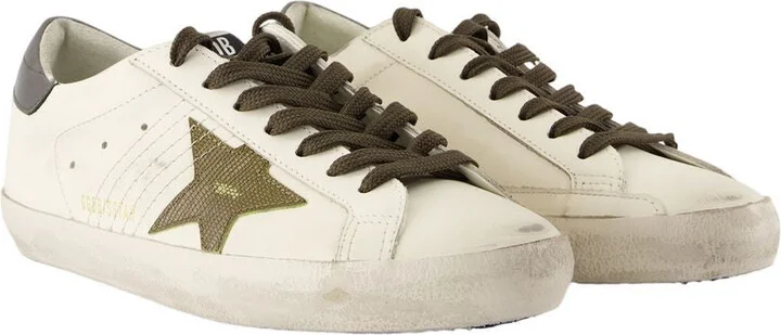 Golden Goose Super-Star Leather Sneakers - Image 3