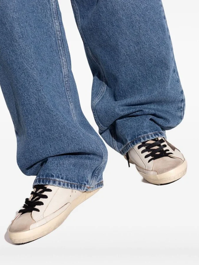 Golden Goose Super-Star Leather Sneakers - Image 3