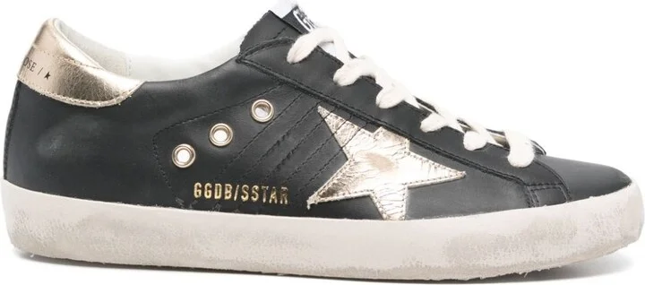 Golden Goose Super-Star Leather Sneakers
