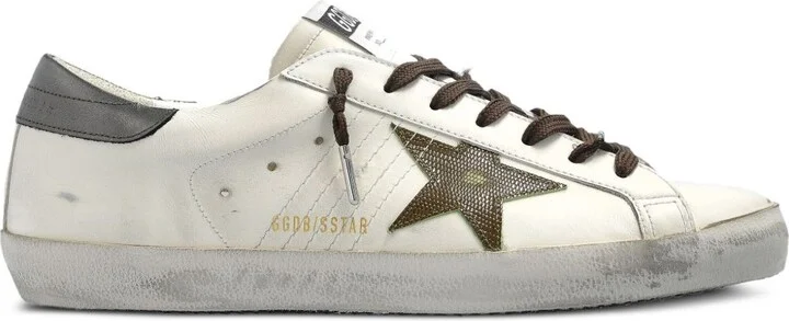 Golden Goose Super-Star Leather Sneakers