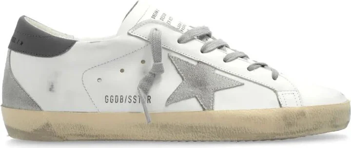 Golden Goose Super Star Leather Upper And Heel Suede Star And Spur - Image 3