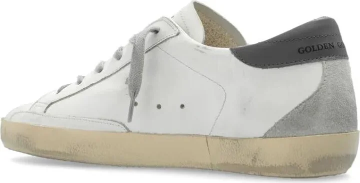 Golden Goose Super Star Leather Upper And Heel Suede Star And Spur - Image 4