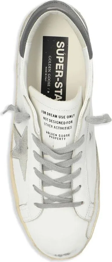 Golden Goose Super Star Leather Upper And Heel Suede Star And Spur - Image 5