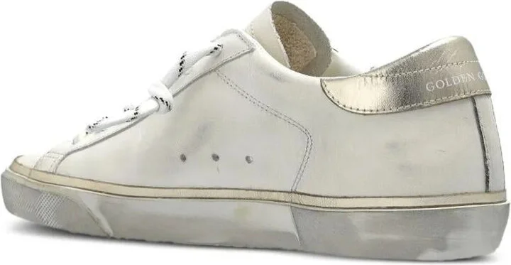 Golden Goose Super Star Leather Upper Laminated Star And Heel Glitter Edge - Image 5