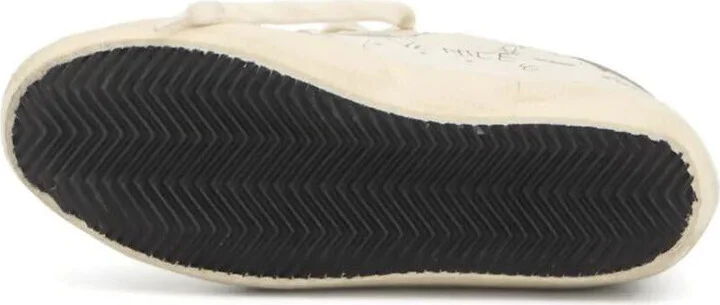 Golden Goose Super Star Leather Upper Suede Star And Toe Laminated Leather Heel Shoes - Image 2