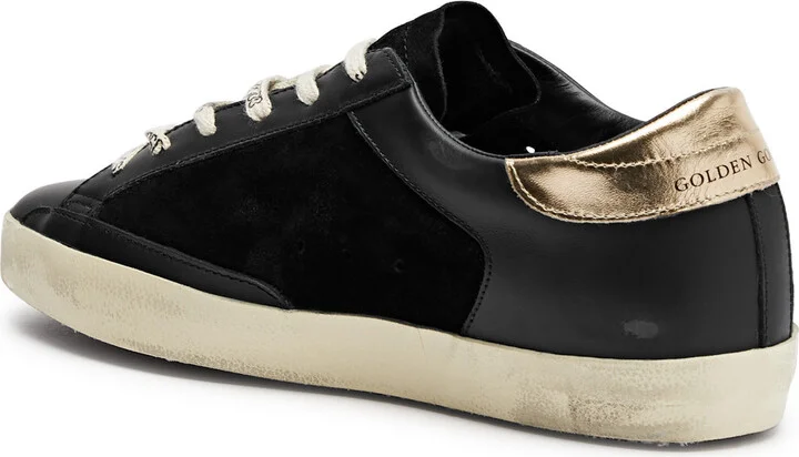 Golden Goose Super-star Panelled Leather Sneakers - Image 2