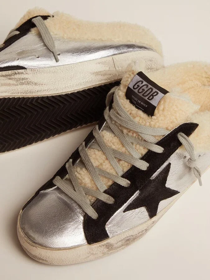 Golden Goose "Super-Star" Sabot Sneakers - Image 3
