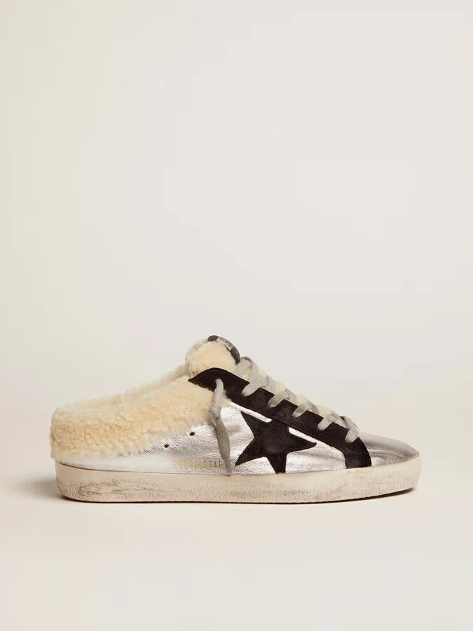 Golden Goose "Super-Star" Sabot Sneakers