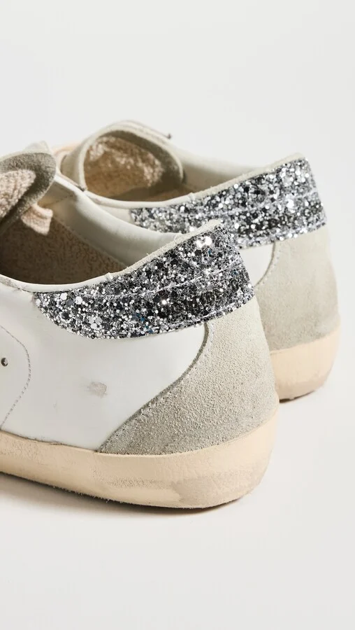 Golden Goose Super Star Spur Glitter Heel Sneakers - Image 3