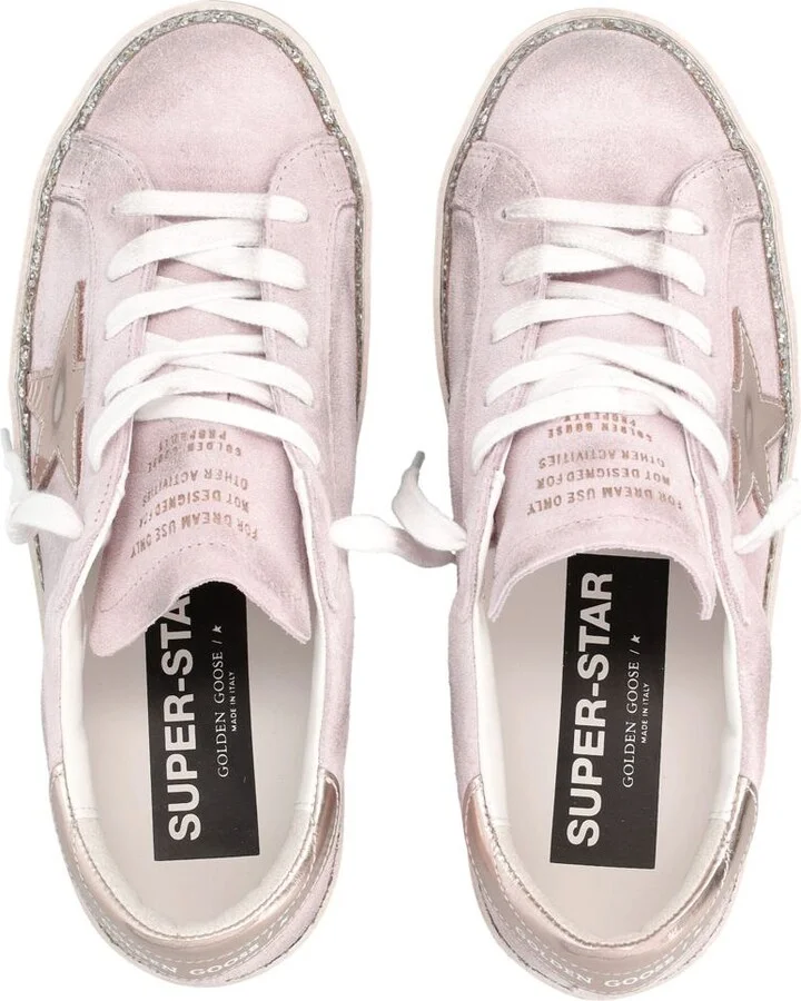 Golden Goose Super-Star Woman'S Sneakers Pink Glitter - Image 2