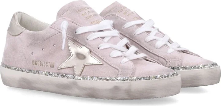 Golden Goose Super-Star Woman'S Sneakers Pink Glitter - Image 3