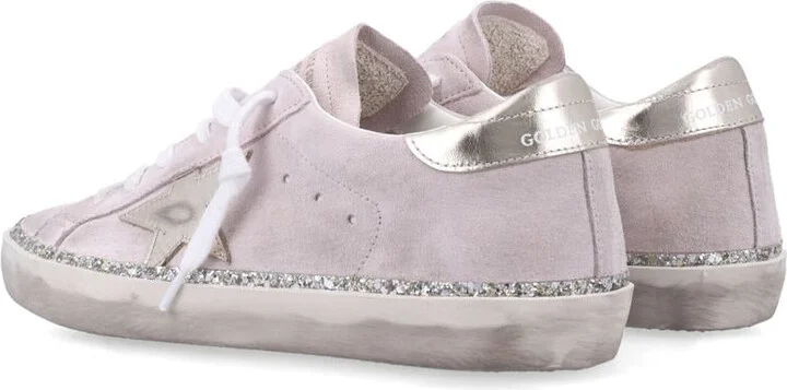 Golden Goose Super-Star Woman'S Sneakers Pink Glitter - Image 4
