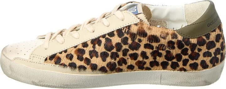 Golden Goose Superstar Haircalf & Leather Sneaker - Image 2