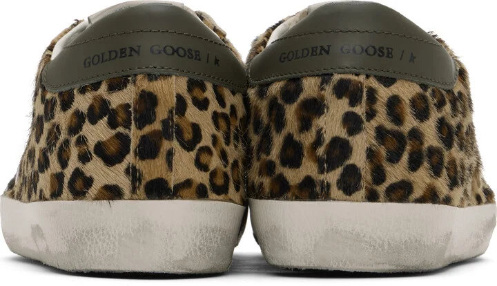 Golden Goose Tan Super-Star Classic Sneakers - Image 2
