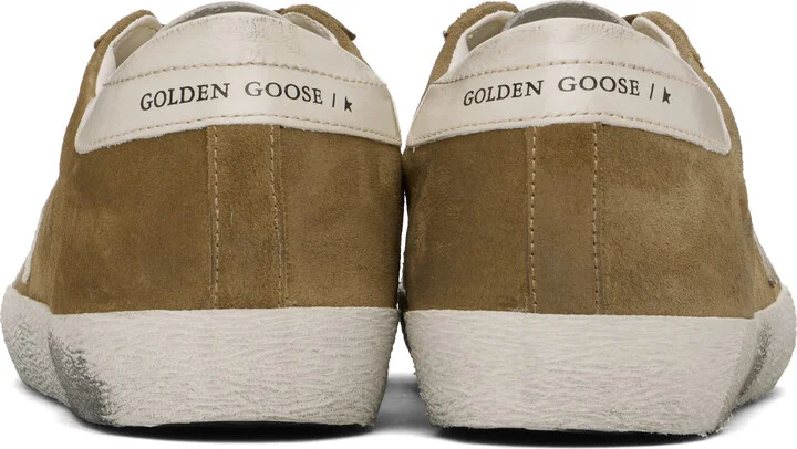 Golden Goose Tan Super-Star Sneakers - Image 2