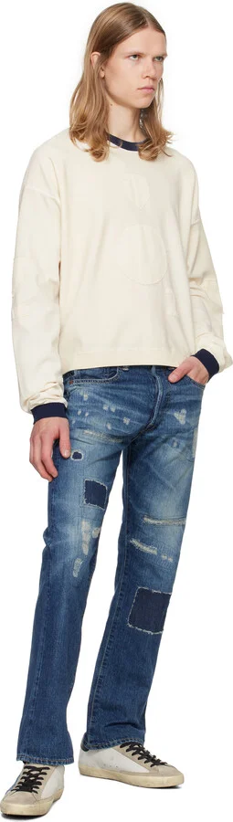 Golden Goose Taupe & Gray Super-Star Classic Sneakers - Image 5