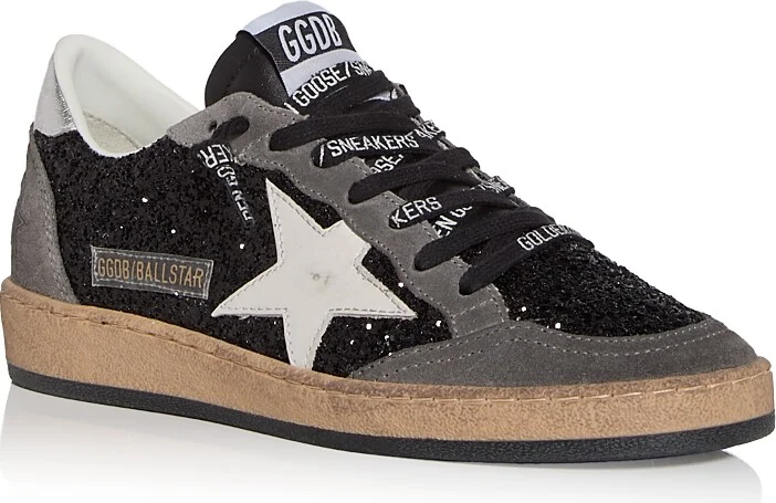 Golden Goose Unisex Ball Star Embellished Low Top Sneakers