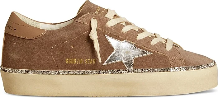 Golden Goose Unisex Hi Star Lace Up Sneakers