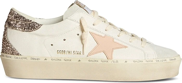 Golden Goose Unisex Hi Star Lace Up Sneakers