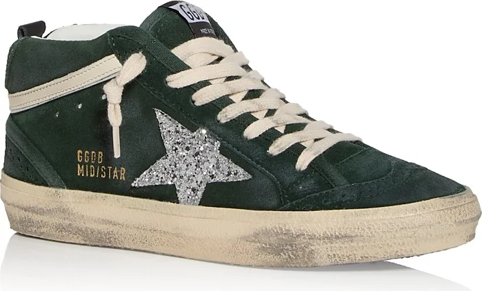 Golden Goose Unisex Mid Star Mid Top Sneakers
