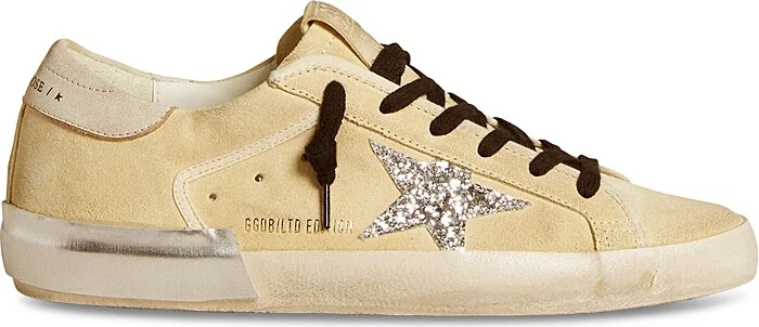 Golden Goose Unisex Super Star Lace Up Sneakers