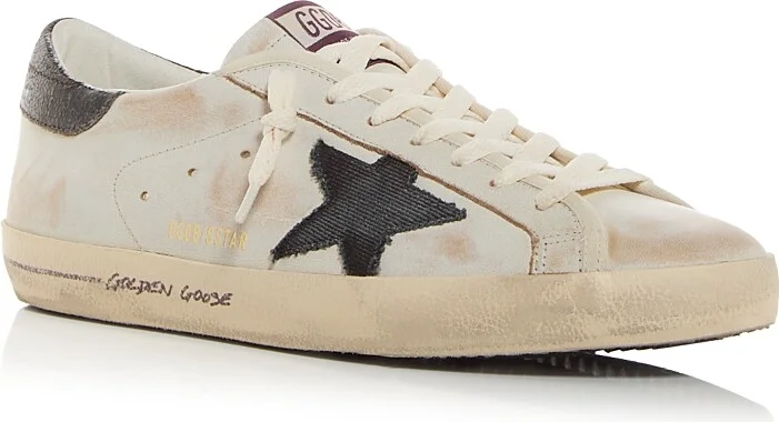 Golden Goose Unisex Super-Star Low Top Sneakers