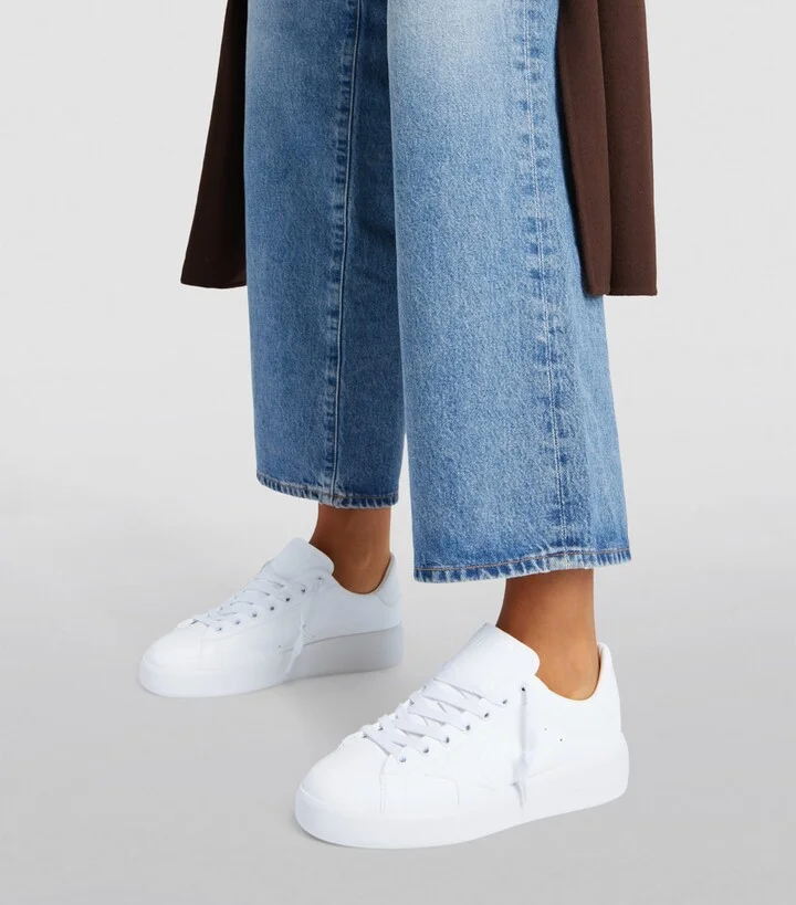 Golden Goose Vegan Leather Purestar Sneakers - Image 2