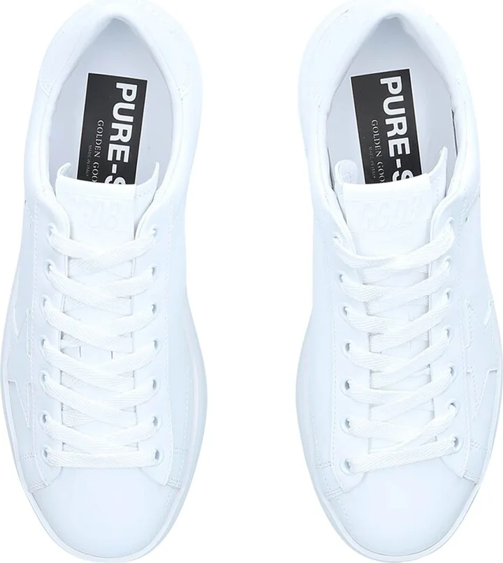 Golden Goose Vegan Leather Purestar Sneakers - Image 6