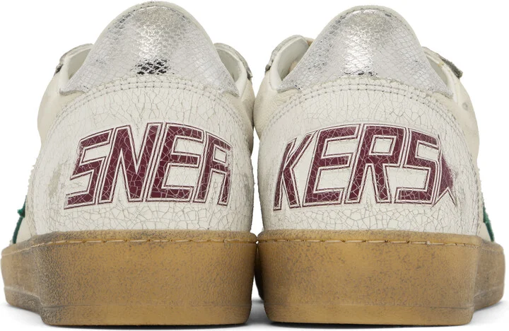 Golden Goose White Ball Star Sneakers - Image 2