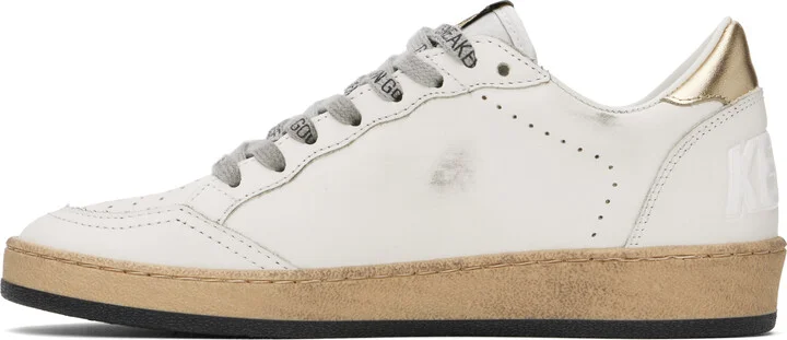 Golden Goose White Ball Star Sneakers - Image 3