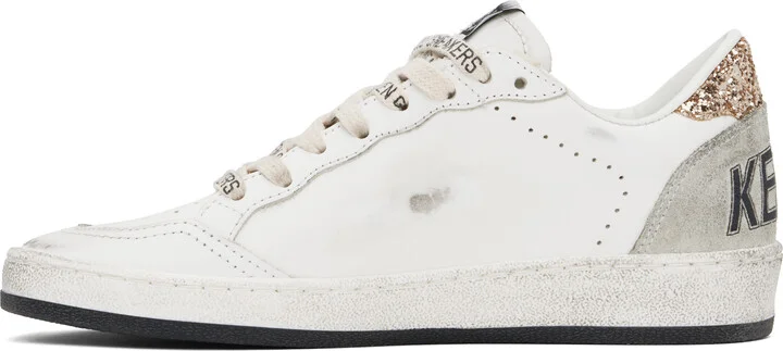 Golden Goose White Ball Star Sneakers - Image 3