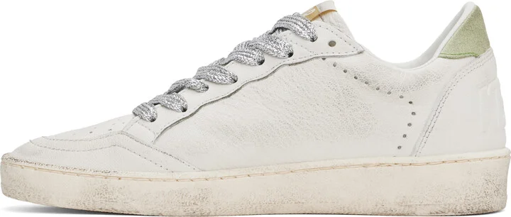 Golden Goose White Ball Star Sneakers - Image 3