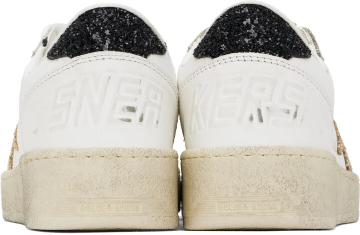 Golden Goose White Ball Star Sneakers - Image 2