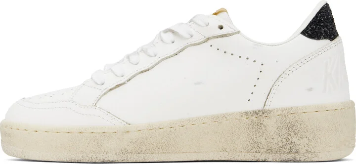 Golden Goose White Ball Star Sneakers - Image 3