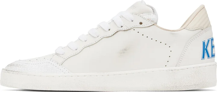 Golden Goose White Ball Star Sneakers - Image 3