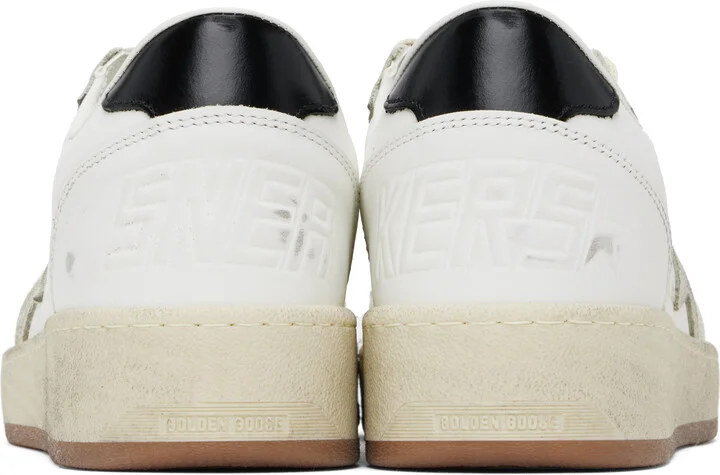 Golden Goose White Ball Star Sneakers - Image 2